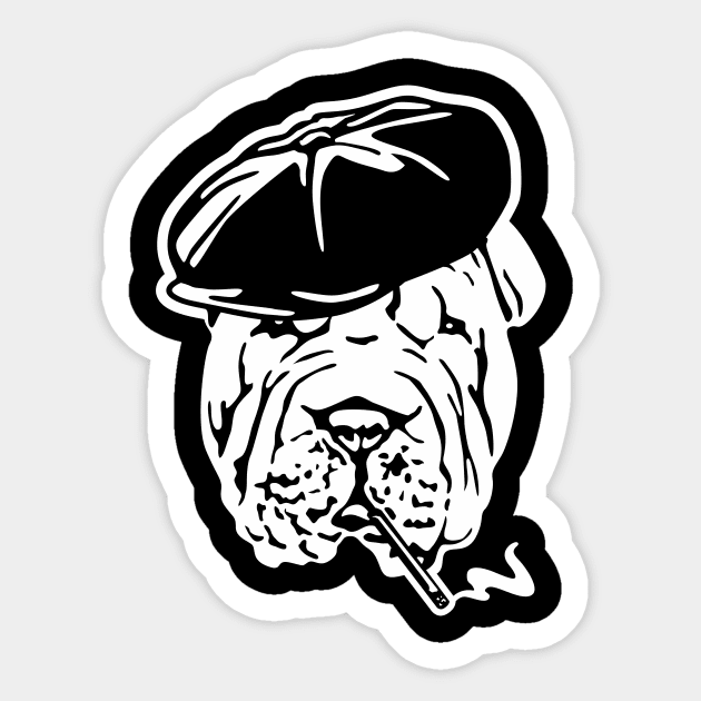 Shar Pei Bruiser Sticker by Tuff Breeds